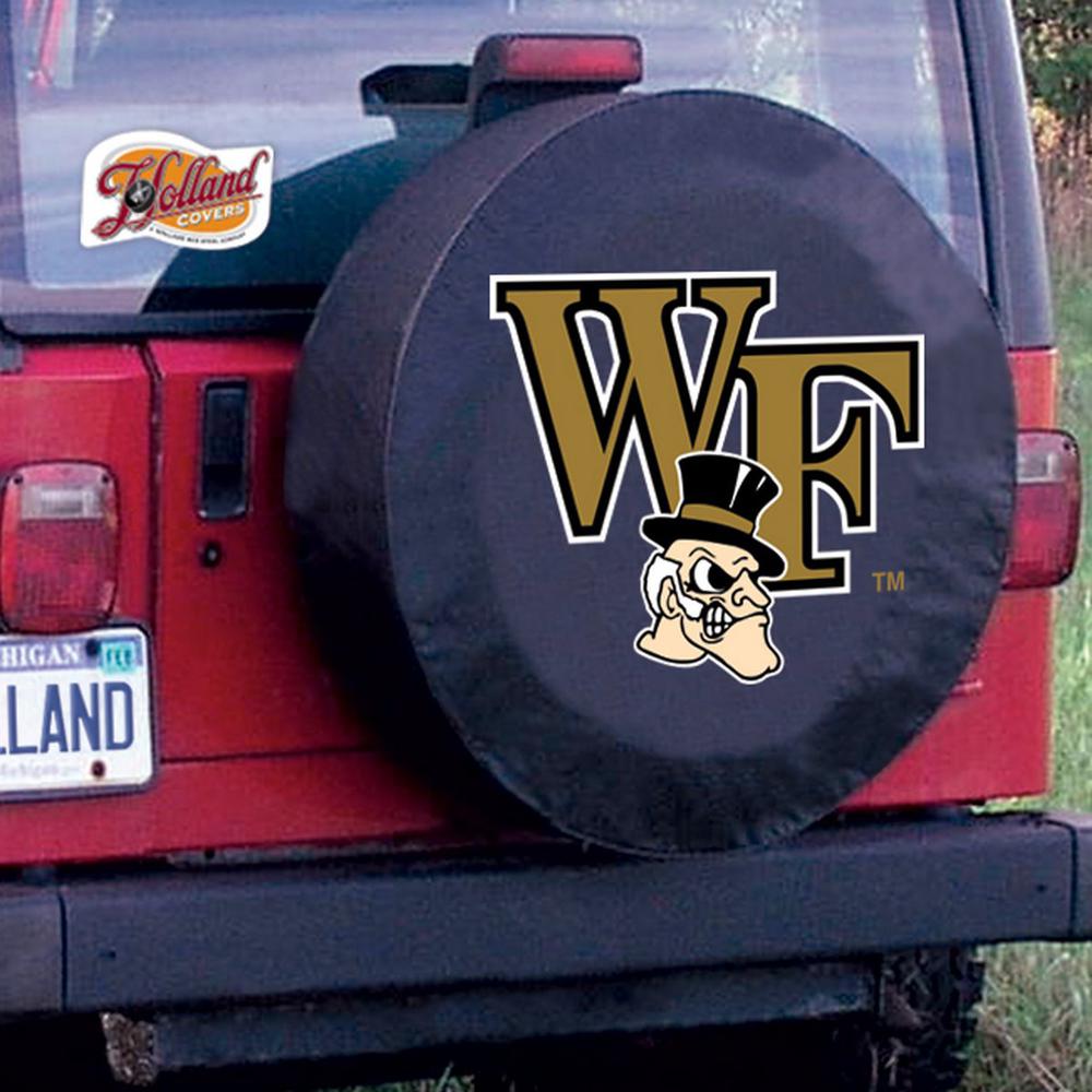31 1/4 x 11 Wake Forest Tire Cover. Picture 2