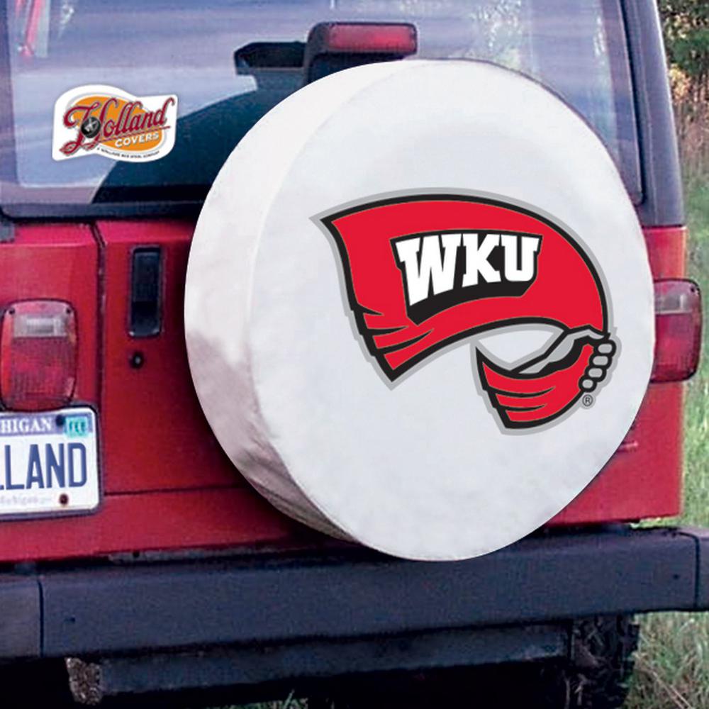 31 1/4 x 11 Western Kentucky Tire Cover. Picture 2