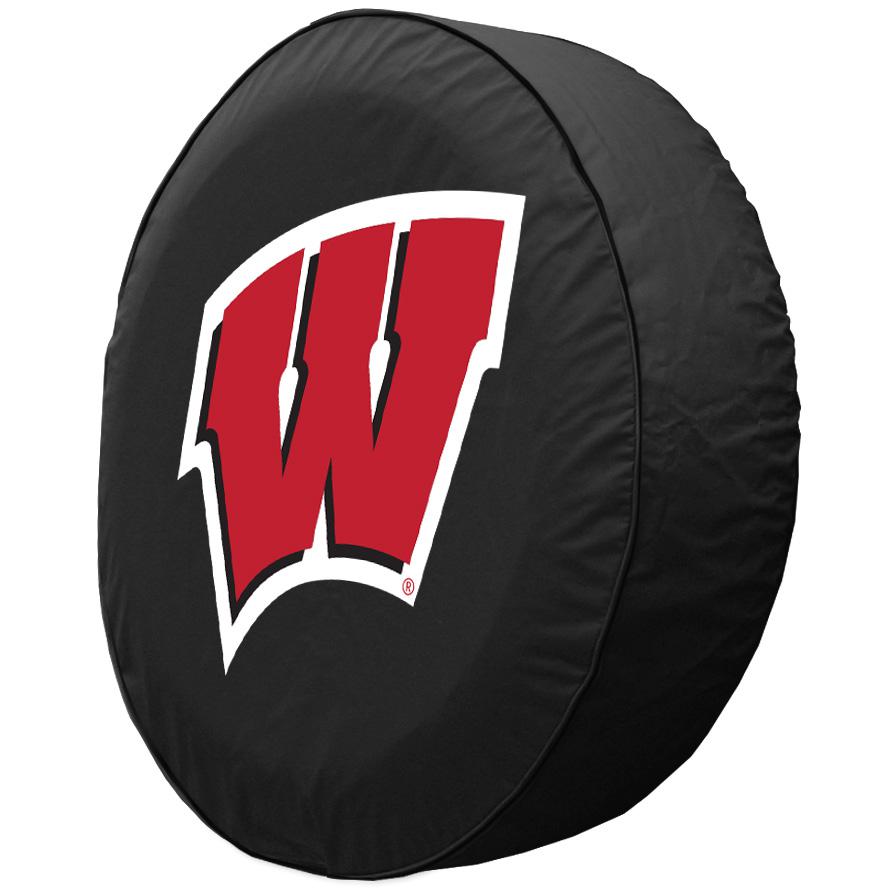 31 1/4 x 11 Wisconsin "W" Tire Cover. Picture 2