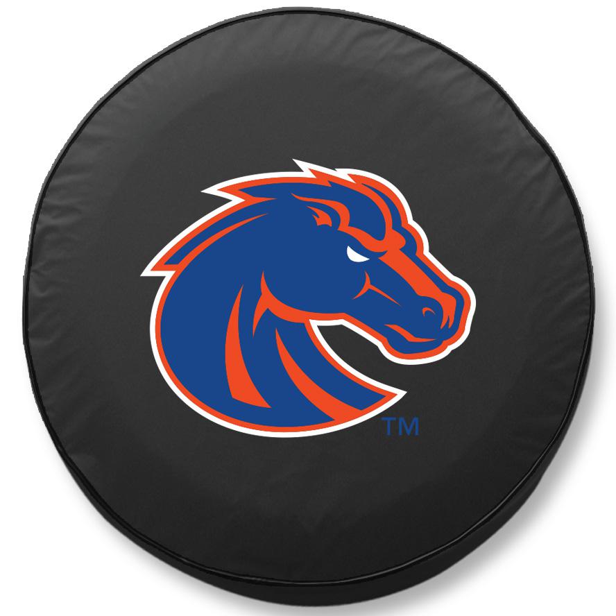 25 1/2 x 8 Boise State Tire Cover. Picture 1