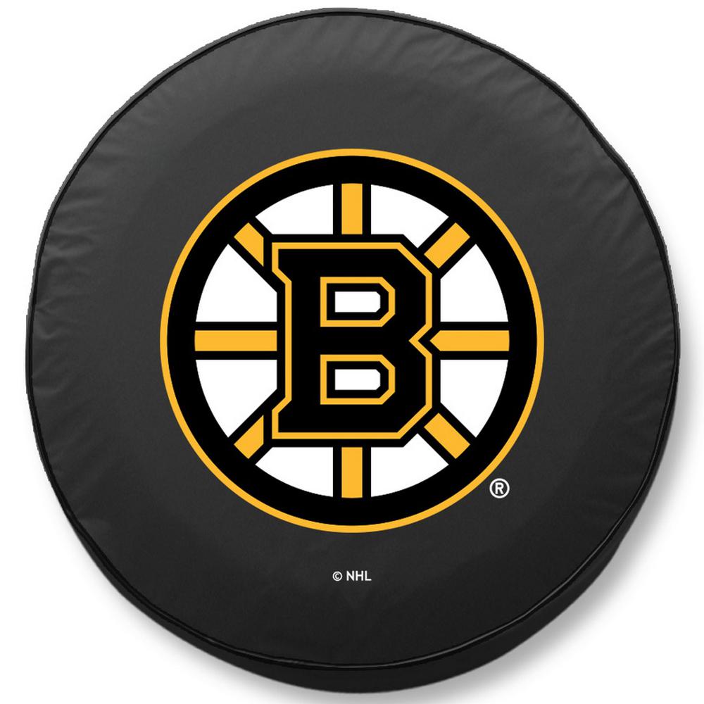 25 1/2 x 8 Boston Bruins Tire Cover. Picture 1