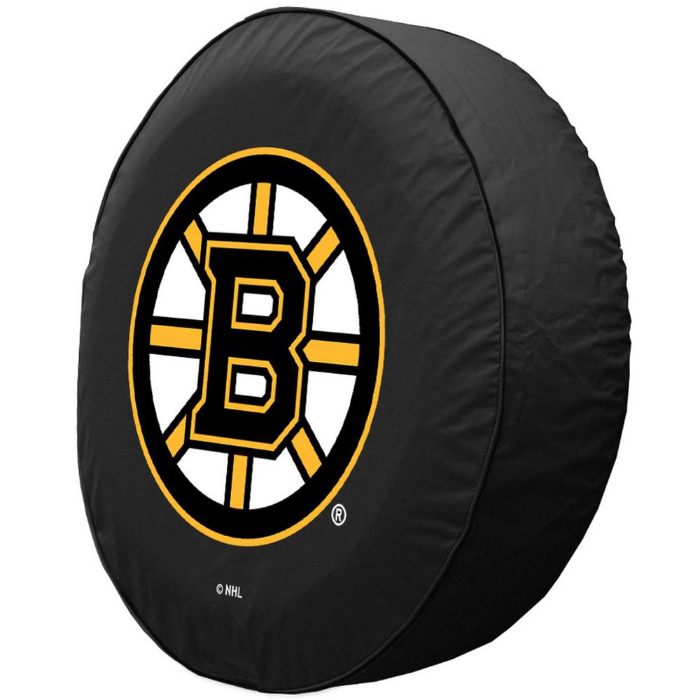 25 1/2 x 8 Boston Bruins Tire Cover. Picture 2