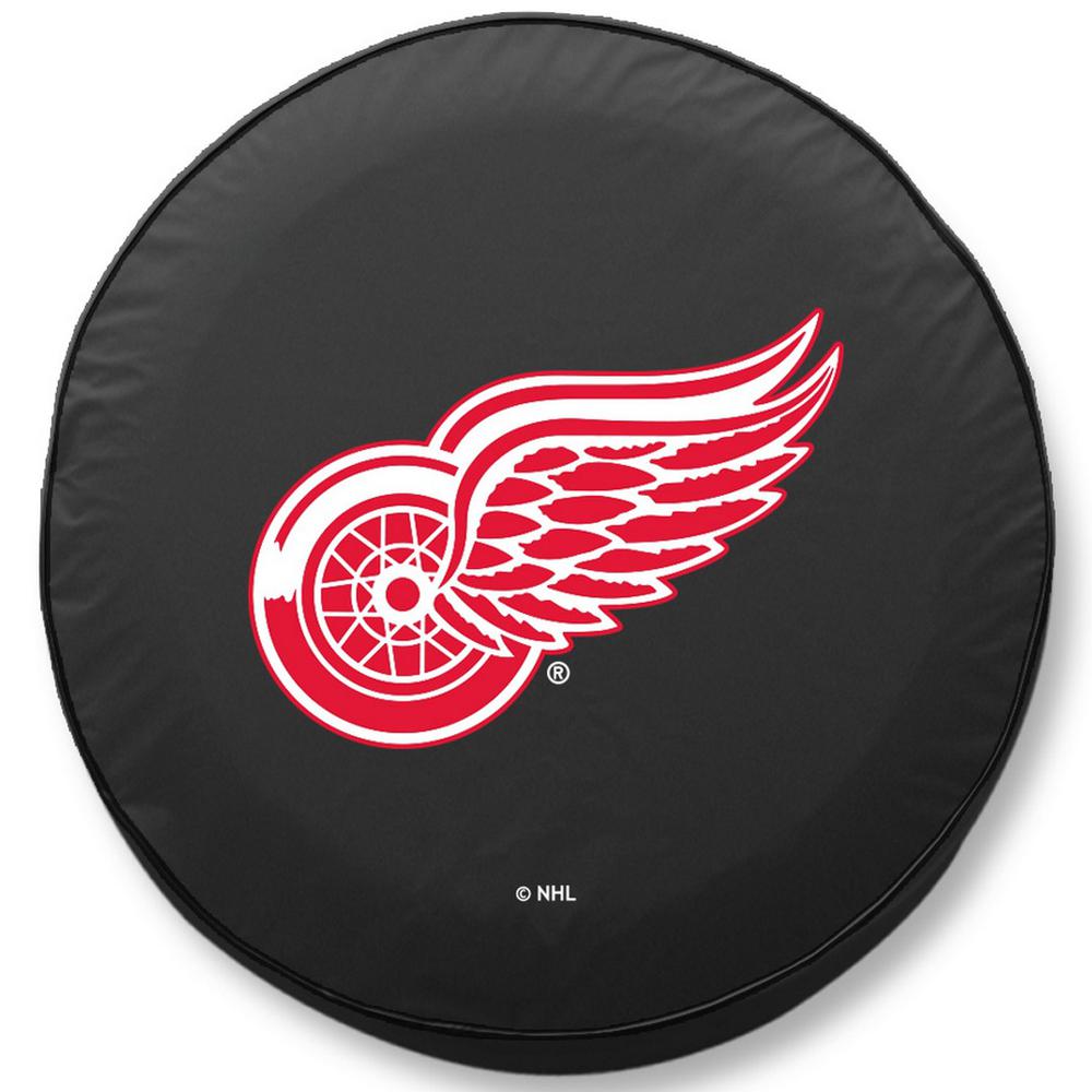 25 1/2 x 8 Detroit Red Wings Tire Cover. Picture 1