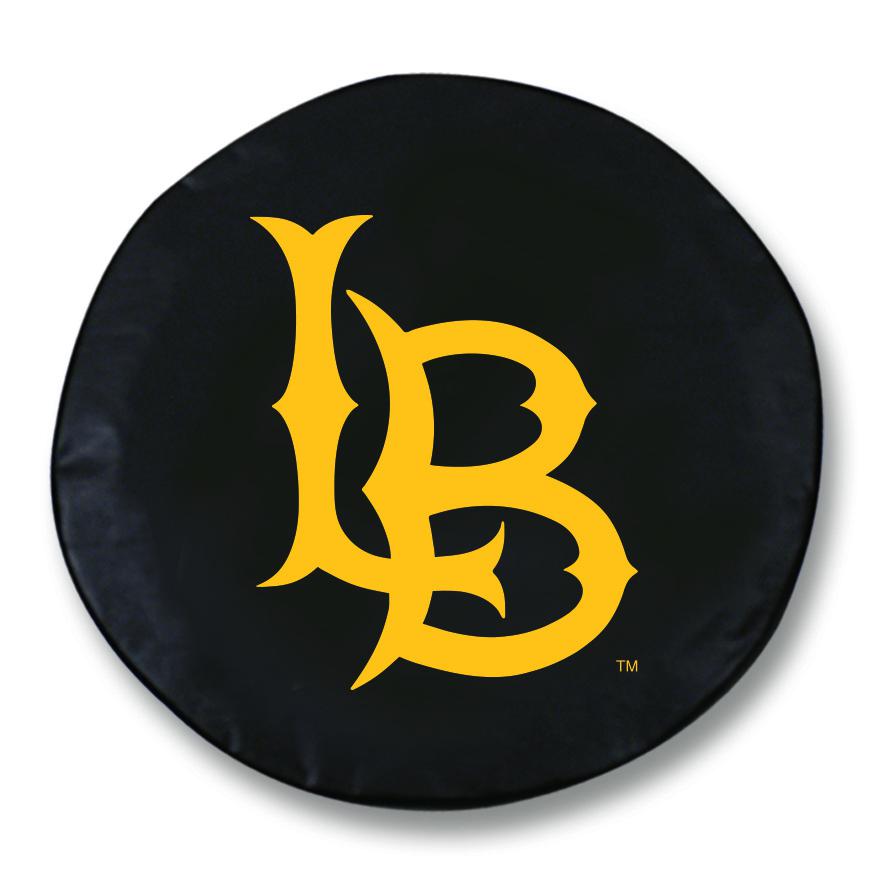 25 1/2 x 8 Long Beach State University Tire Cover. Picture 1