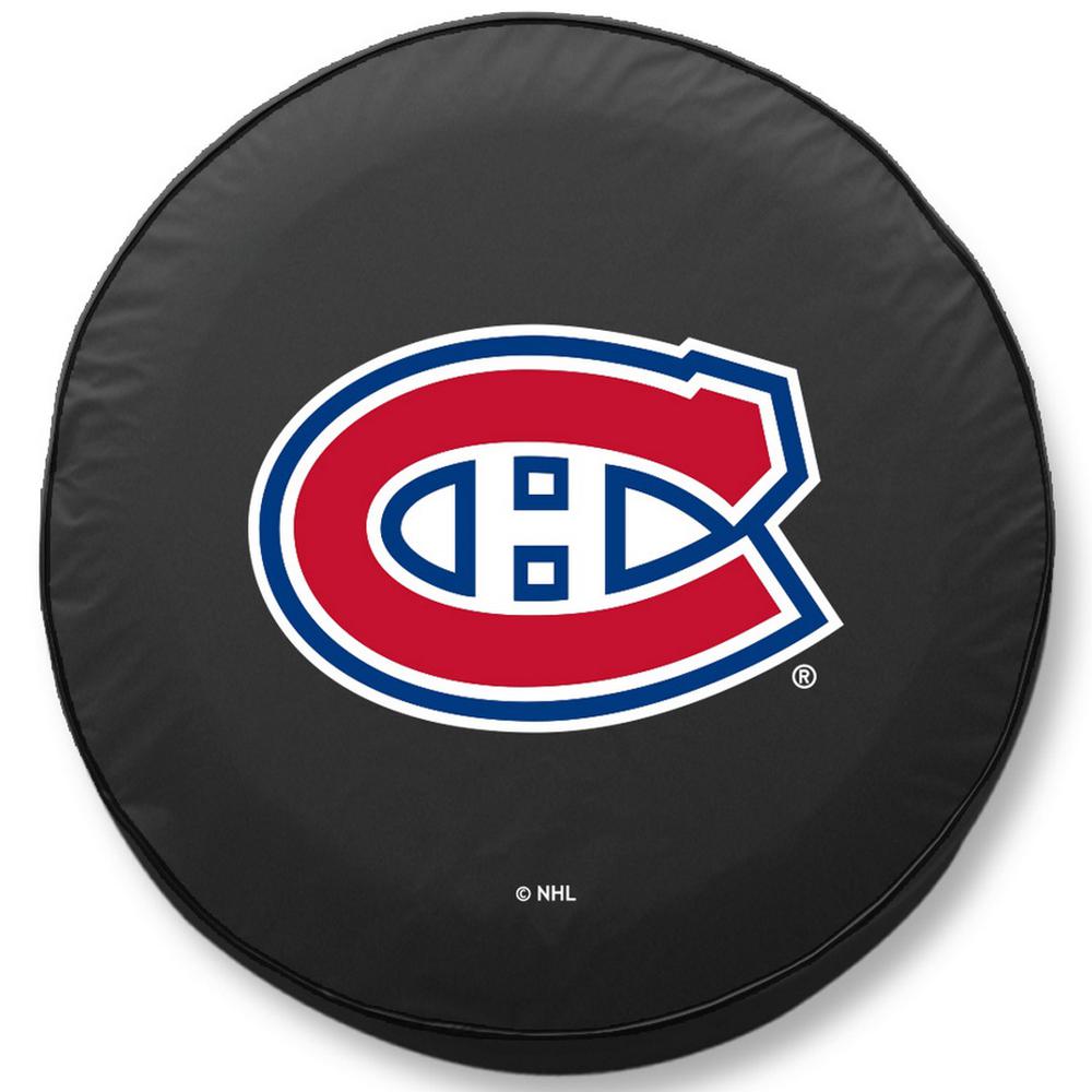 25 1/2 x 8 Montreal Canadiens Tire Cover. Picture 1