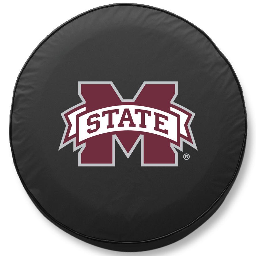 25 1/2 x 8 Mississippi State Tire Cover. Picture 1
