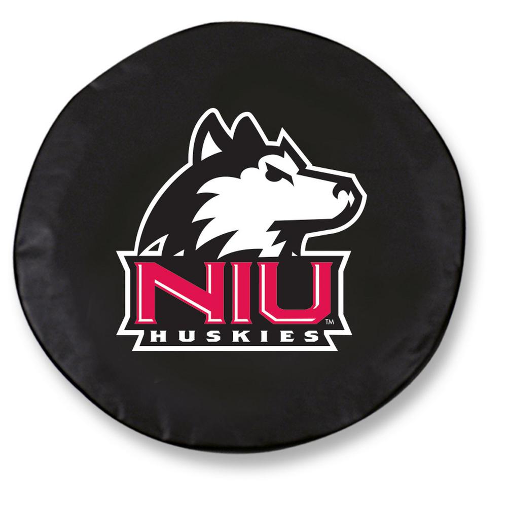 25 1/2 x 8 Northern Illinois Tire Cover. Picture 1