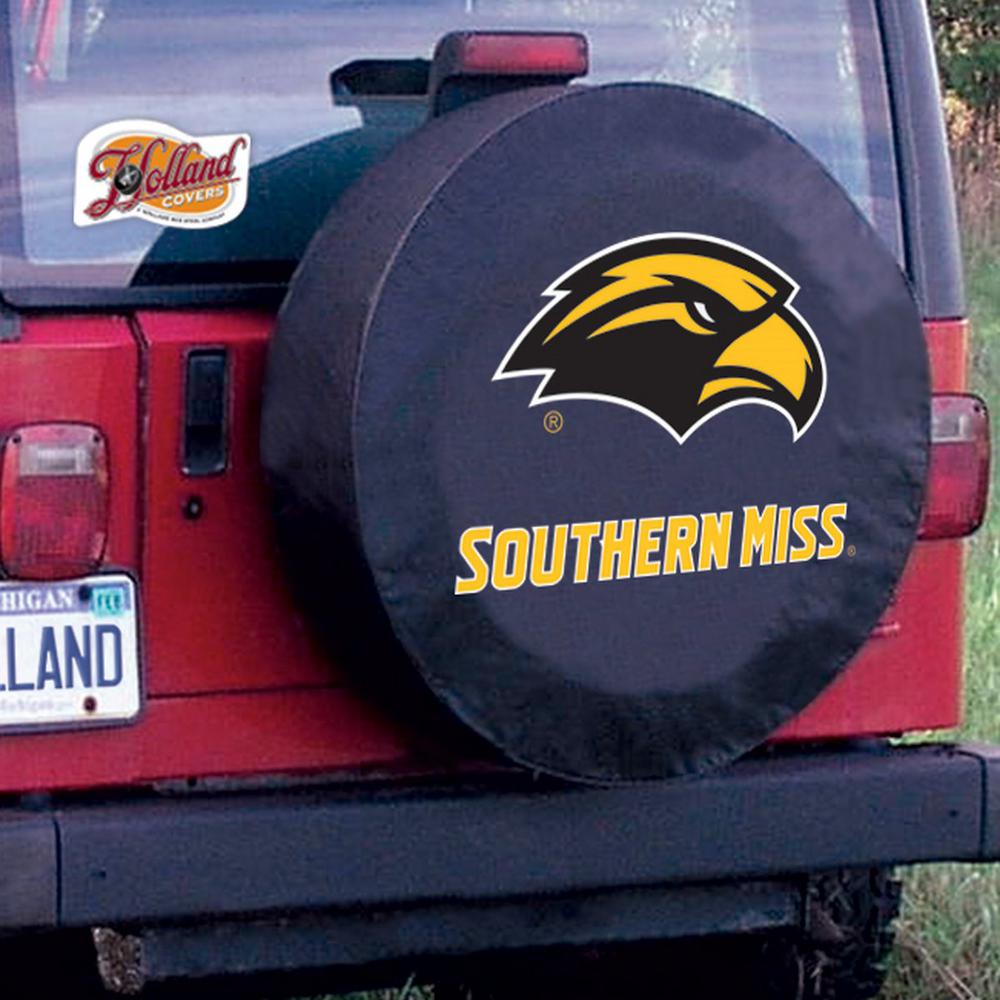 25 1/2 x 8 Southern Miss Tire Cover. Picture 2