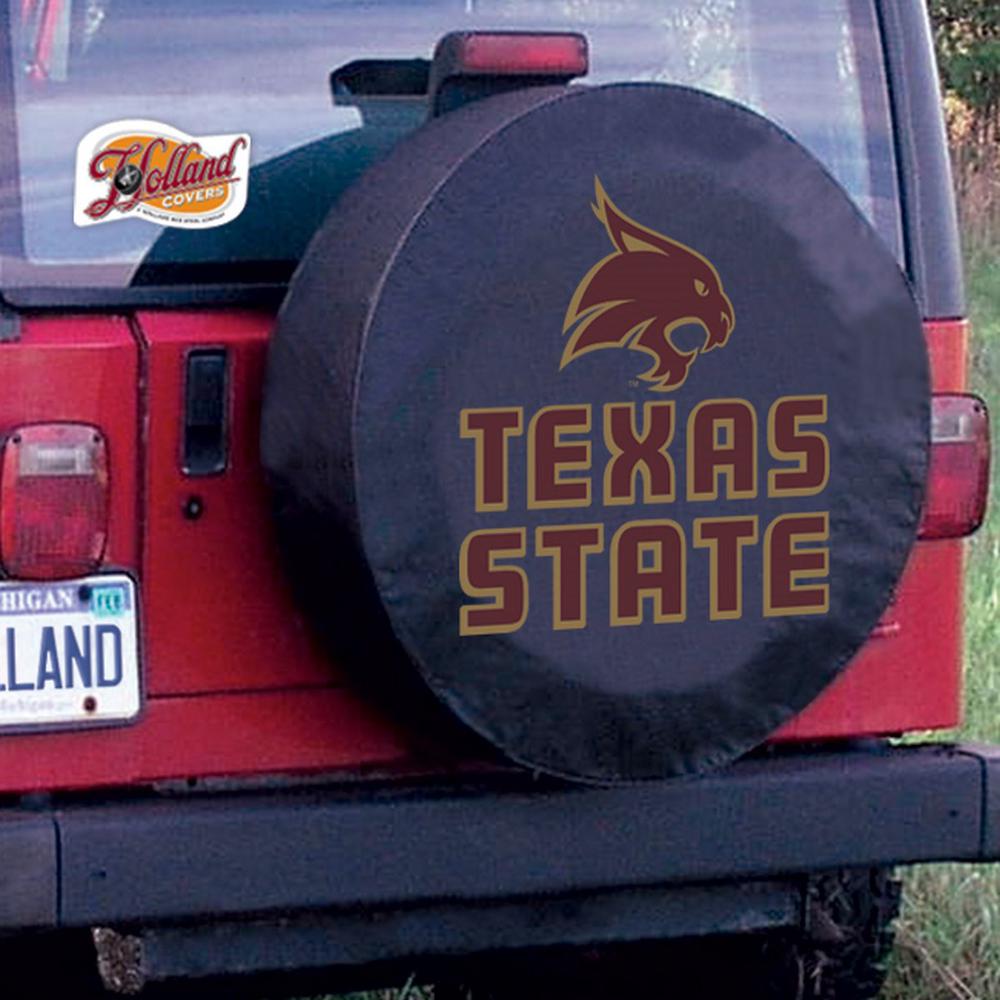 25 1/2 x 8 Texas State Tire Cover. Picture 2