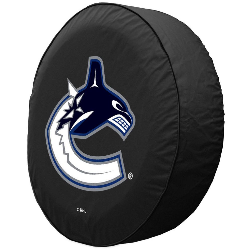 25 1/2 x 8 Vancouver Canucks Tire Cover. Picture 2