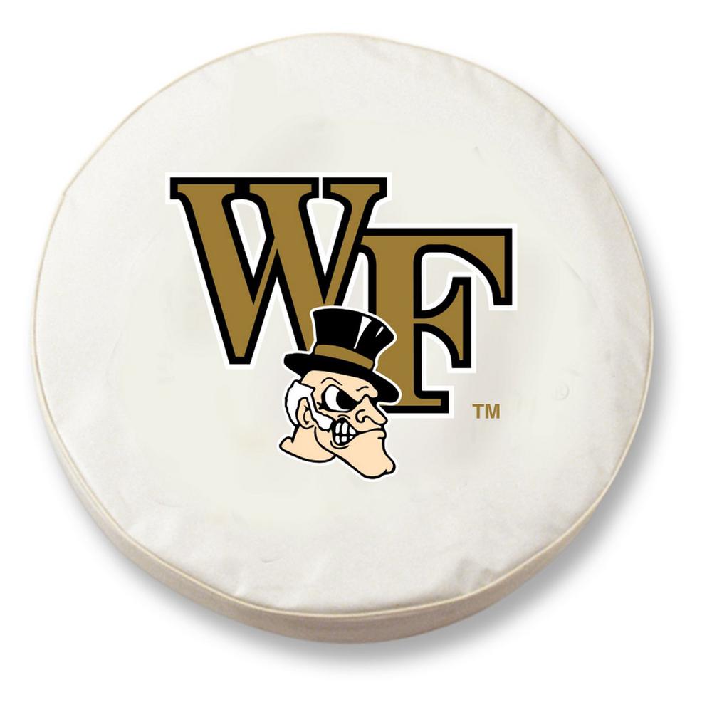 25 1/2 x 8 Wake Forest Tire Cover. Picture 1