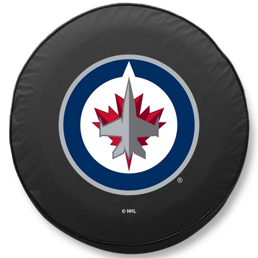 25 1/2 x 8 Winnipeg Jets Tire Cover. Picture 1