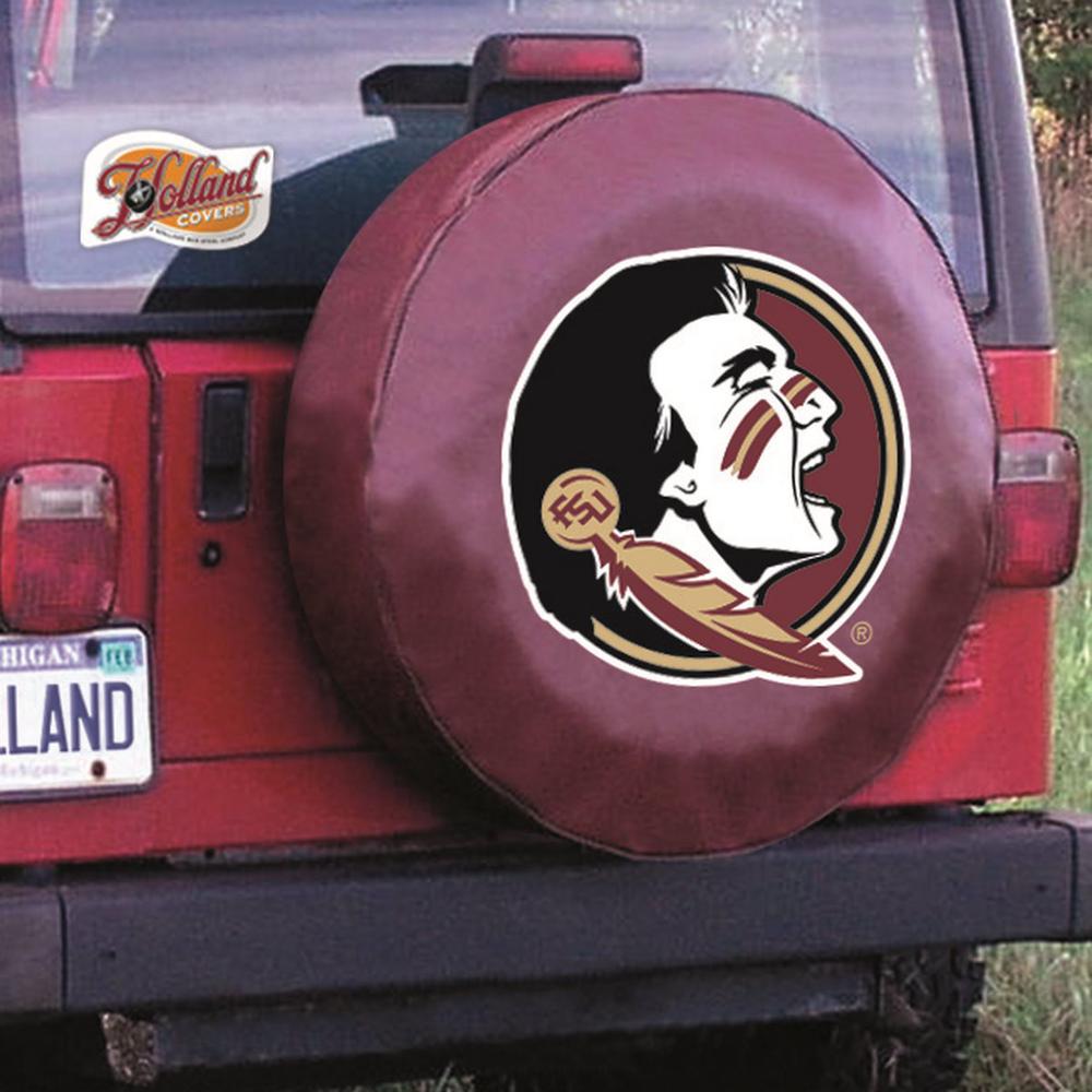24 x 8 Florida State (Head) Tire Cover. Picture 2