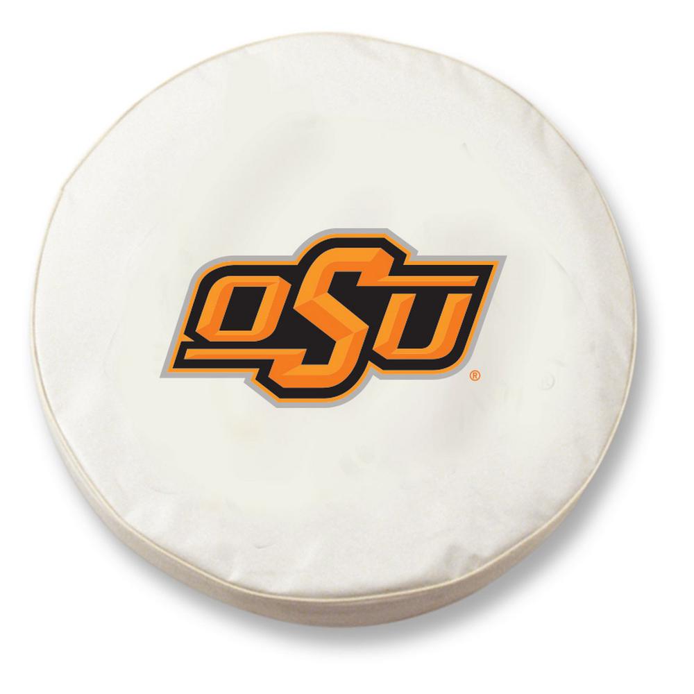24 x 8 Oklahoma State Tire Cover. Picture 1