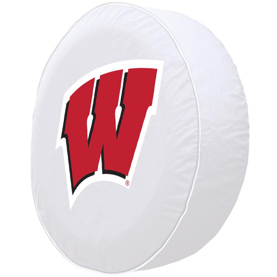 24 x 8 Wisconsin "W" Tire Cover. Picture 2