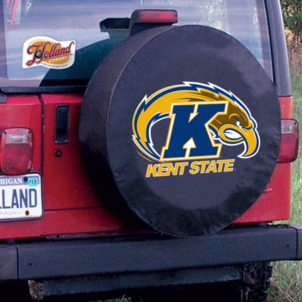 21 1/2 x 8 Kent State Tire Cover. Picture 2