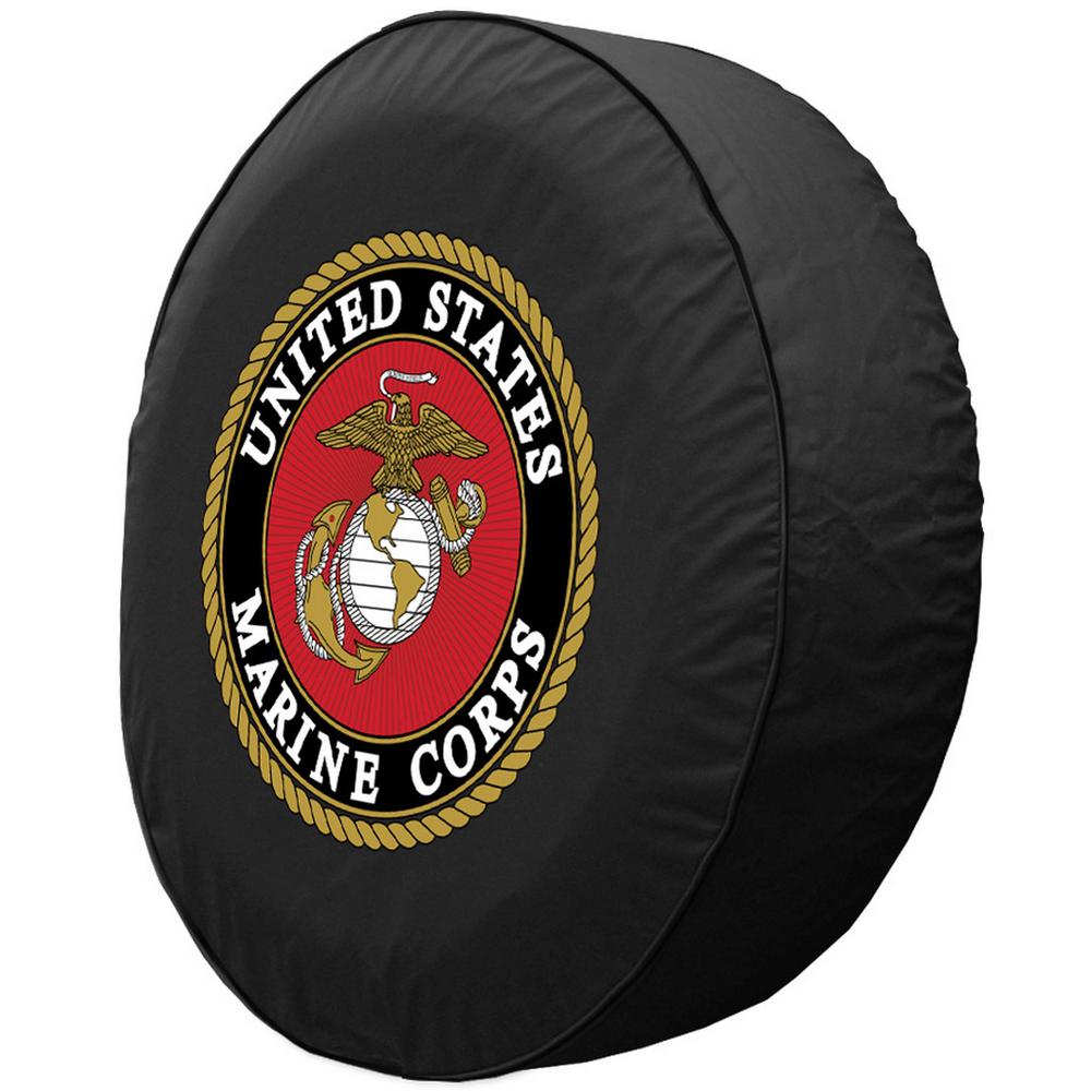 21 1/2 x 8 U.S. Marines Tire Cover. Picture 2