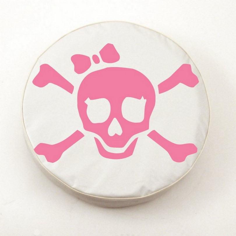 Pirate Girl (Pink) Tire Cover. Picture 1
