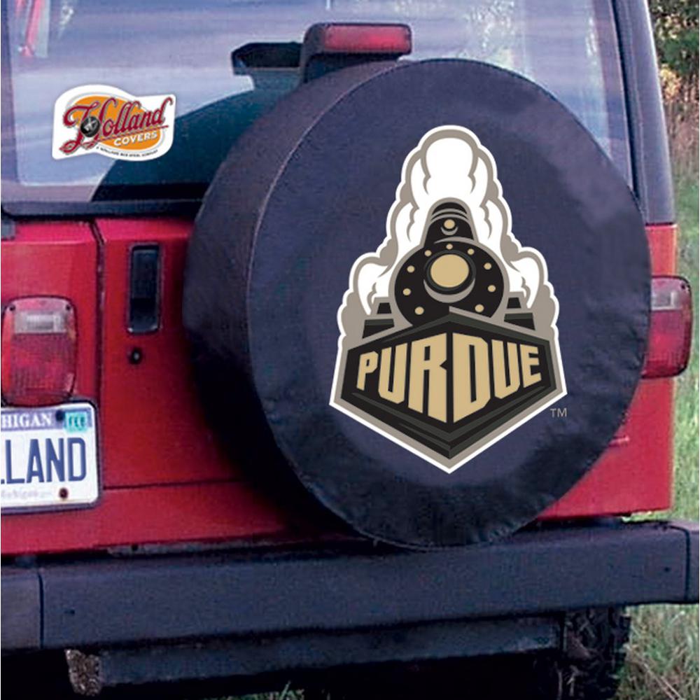 21 1/2 x 8 Purdue Tire Cover. Picture 2