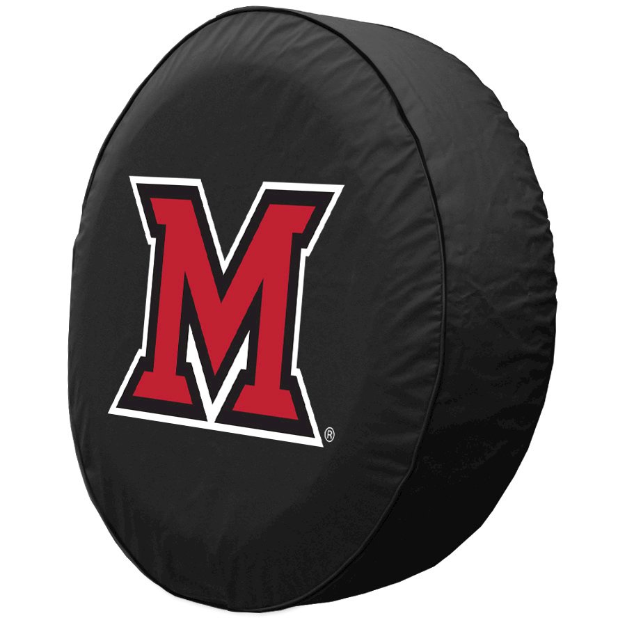 28 1/2 x 8 Miami (OH) Tire Cover. Picture 2