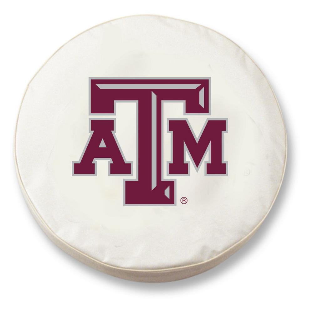 28 1/2 x 8 Texas A&M Tire Cover. Picture 1