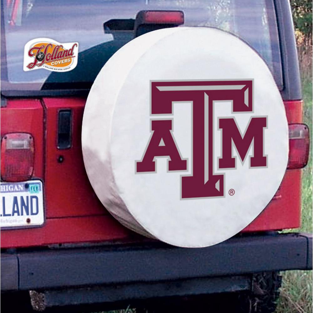 28 1/2 x 8 Texas A&M Tire Cover. Picture 2