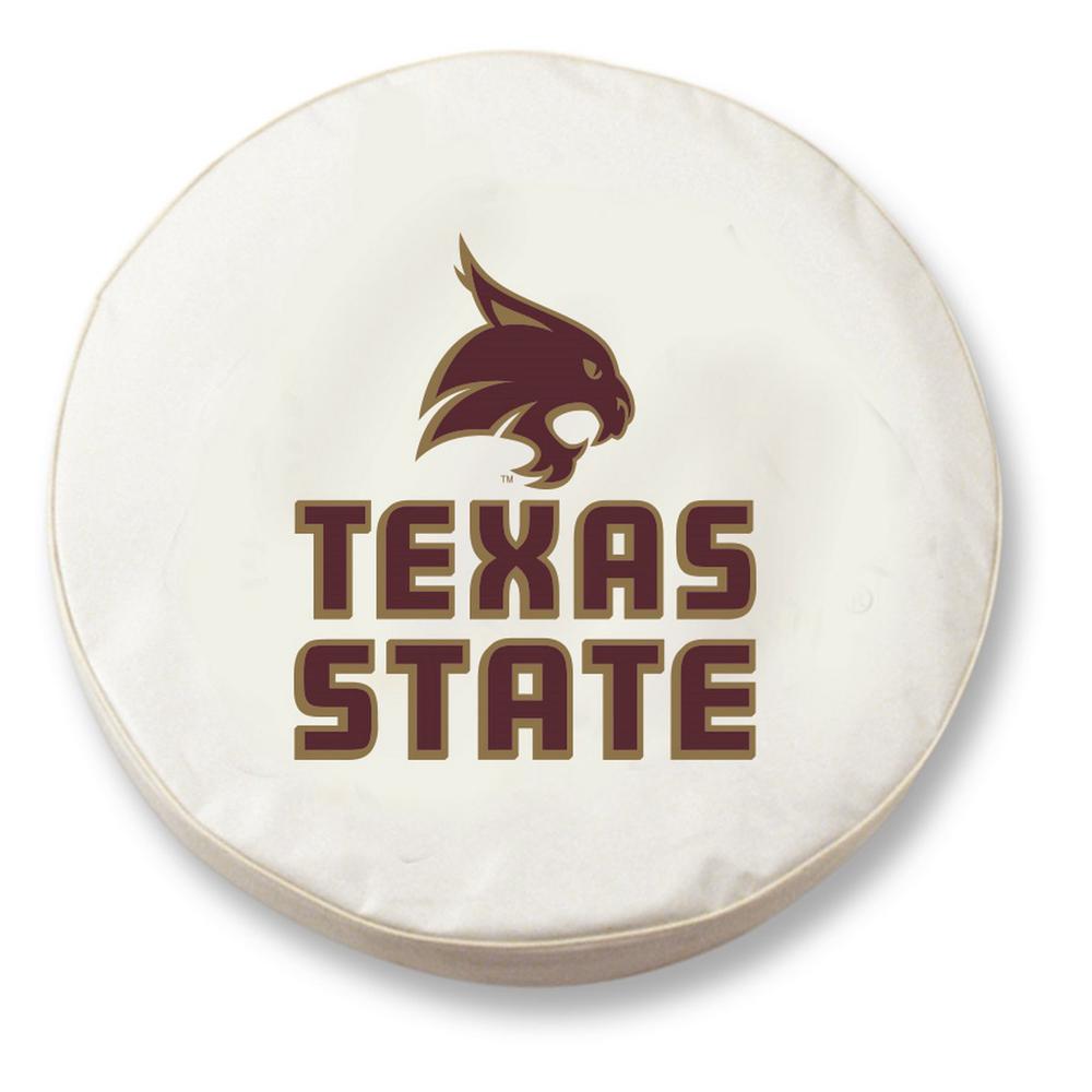 28 1/2 x 8 Texas State Tire Cover. Picture 1