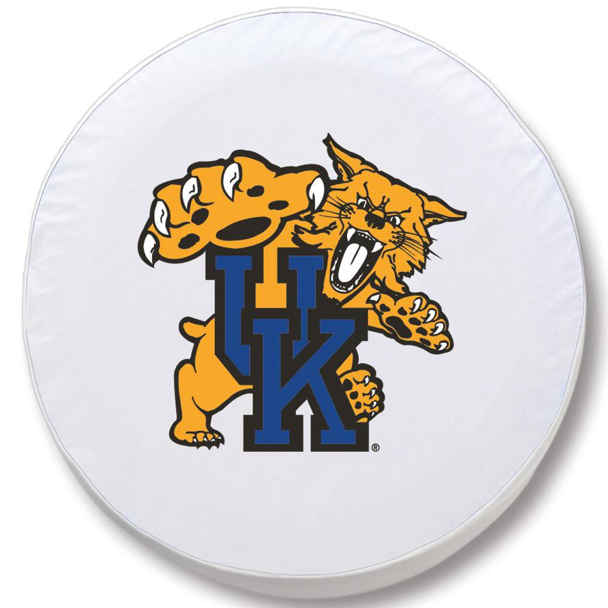 28 1/2 x 8 Kentucky "Wildcat" Tire Cover. Picture 1