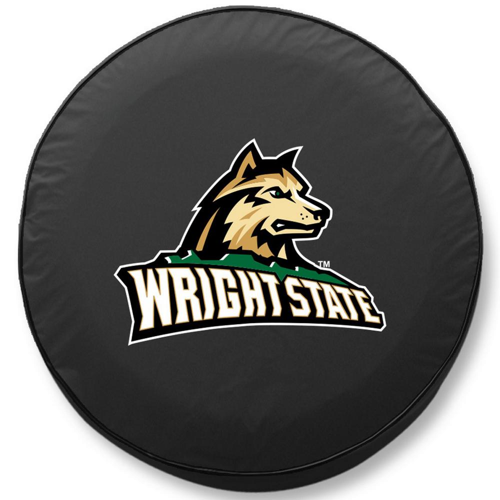 28 1/2 x 8 Wright State Tire Cover. Picture 1