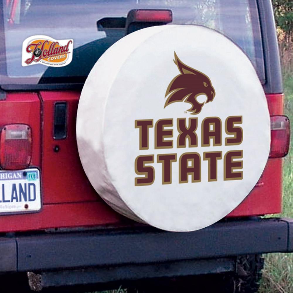 32 1/4 x 12 Texas State Tire Cover. Picture 2