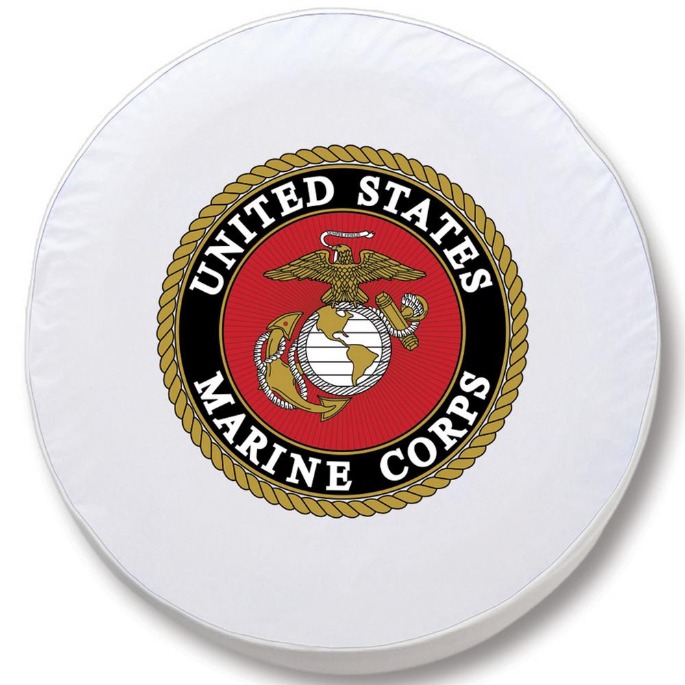 33 x 12.5 U.S. Marines Tire Cover. Picture 1