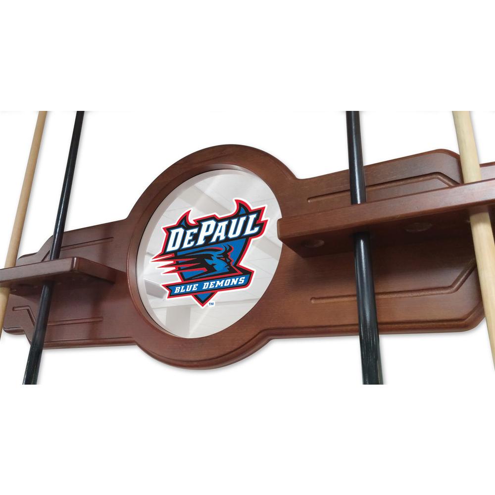 DePaul Cue Rack in Chardonnay Finish. Picture 3