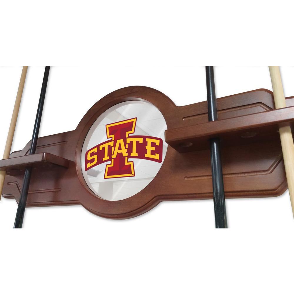 Iowa State Cue Rack in Chardonnay Finish. Picture 3