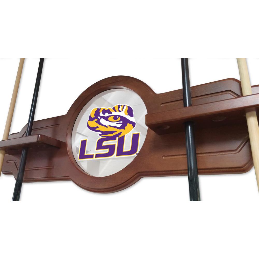Louisiana State Cue Rack in Chardonnay Finish. Picture 3