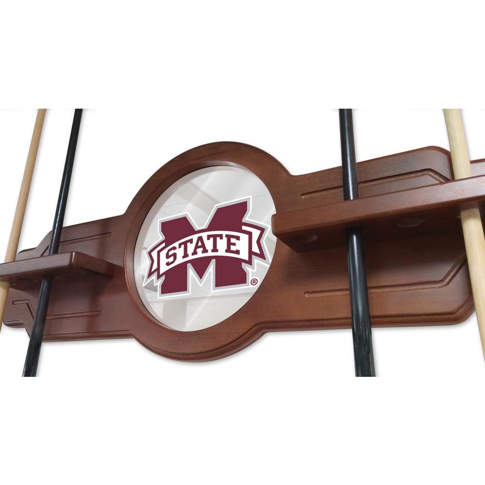 Mississippi State Cue Rack in Chardonnay Finish. Picture 3