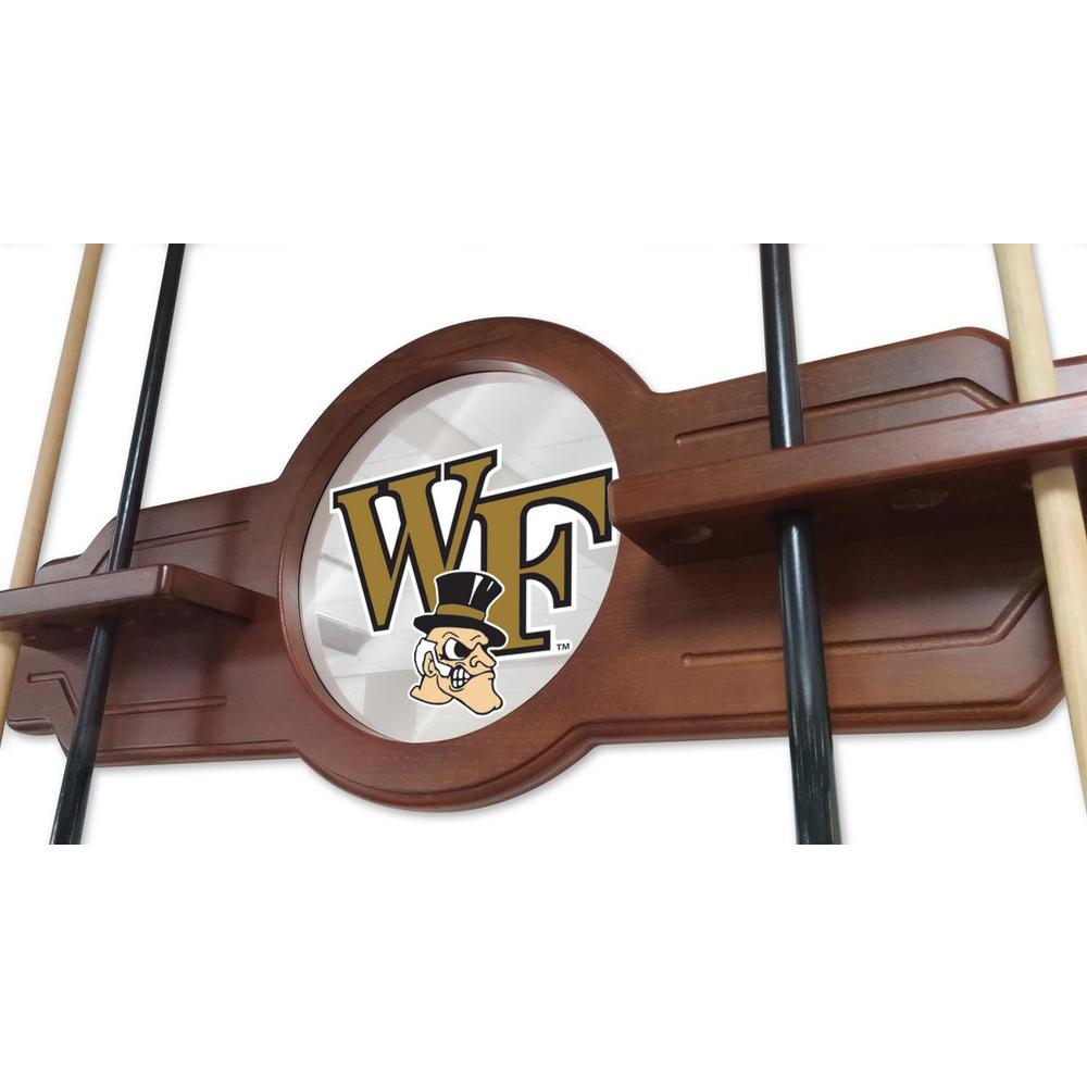 Wake Forest Cue Rack in Chardonnay Finish. Picture 3