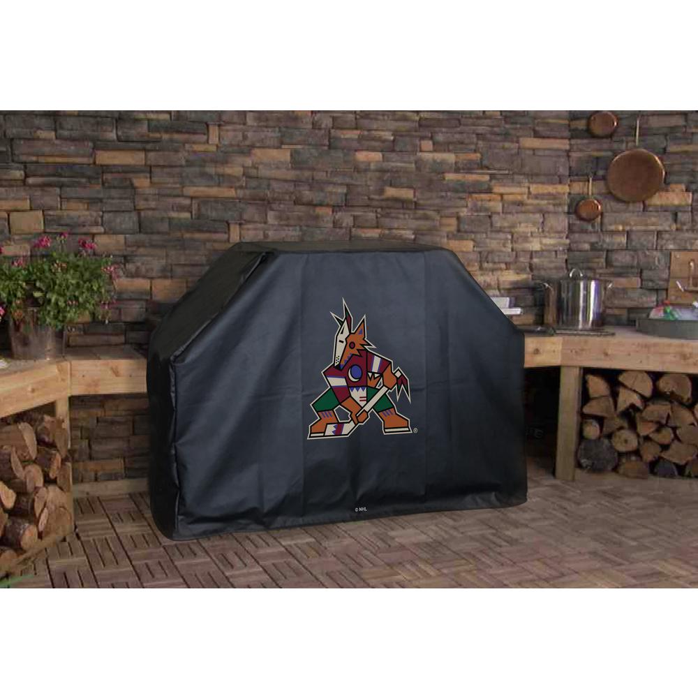 72" Arizona Coyotes Grill Cover by Covers by HBS. Picture 3