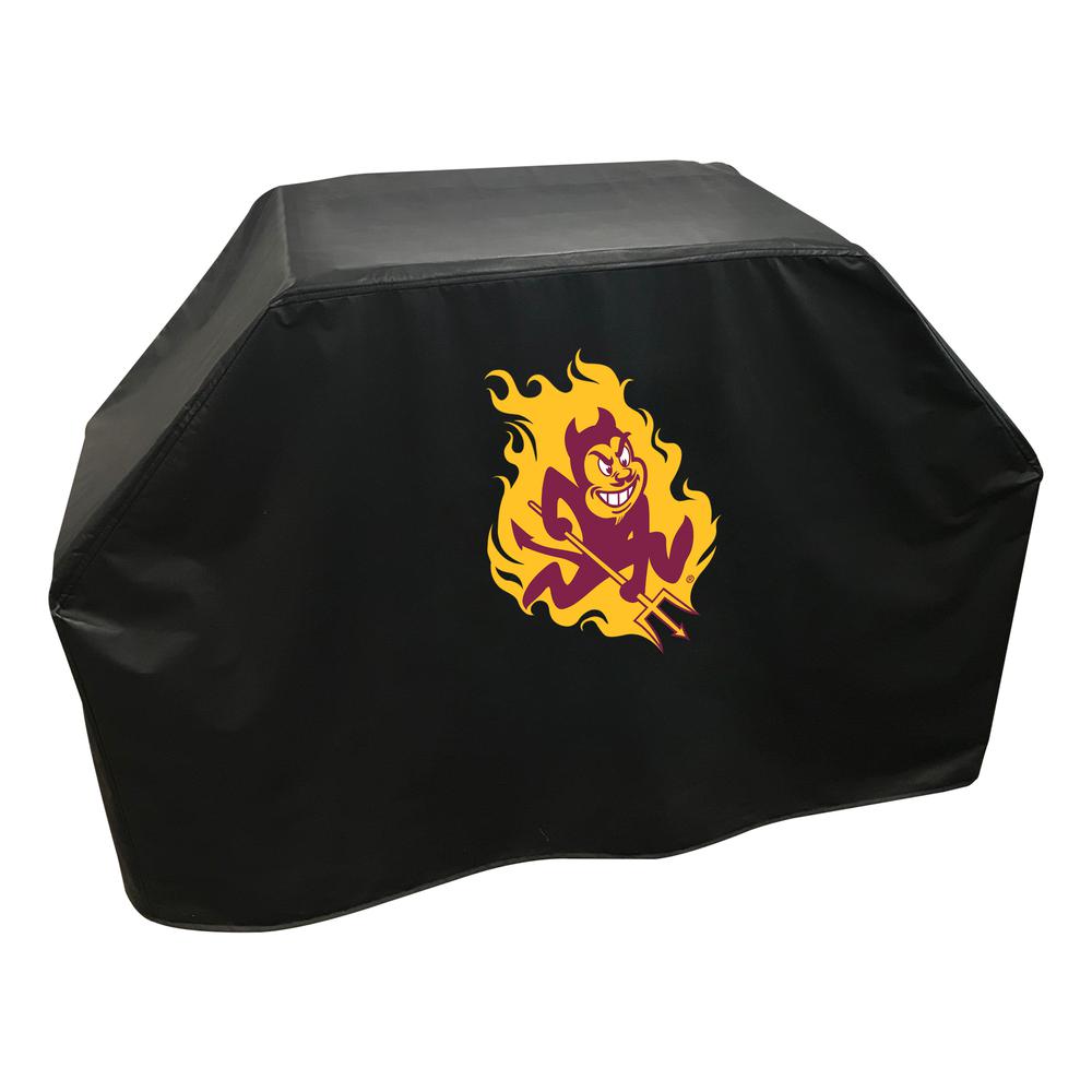 72" Arizona State Grill Cover with Sparky Logo by Covers by HBS. Picture 2
