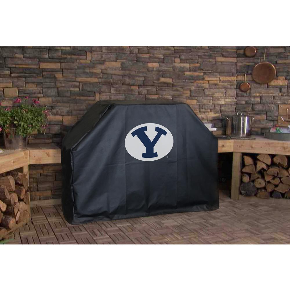 72" Brigham Young Grill Cover by Covers by HBS. Picture 3