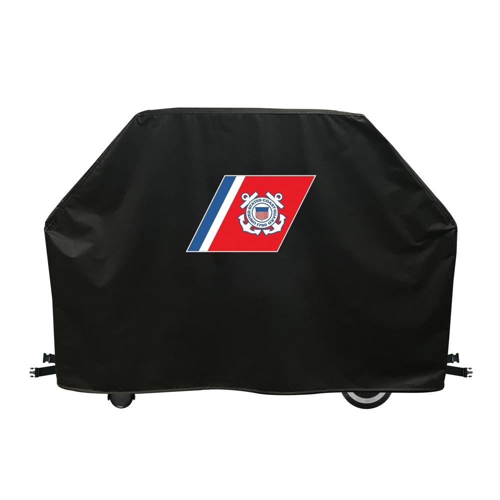 72" U.S. Coast Guard Grill Cover by Covers by HBS. Picture 1