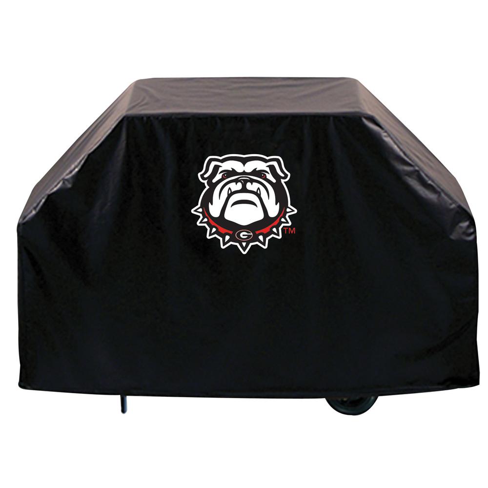 72" Georgia "Bulldog" Grill Cover by Covers by HBS. Picture 1