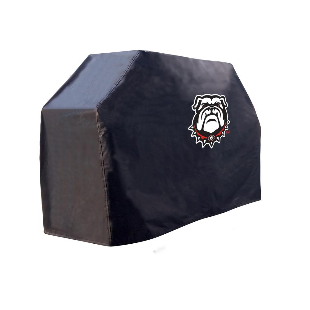72" Georgia "Bulldog" Grill Cover by Covers by HBS. Picture 2