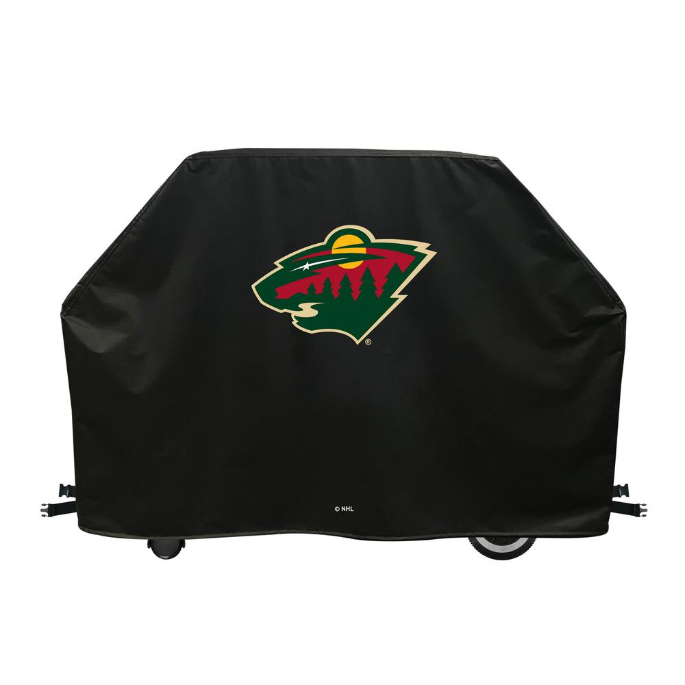 72" Minnesota Wild Grill Cover by Covers by HBS. Picture 1