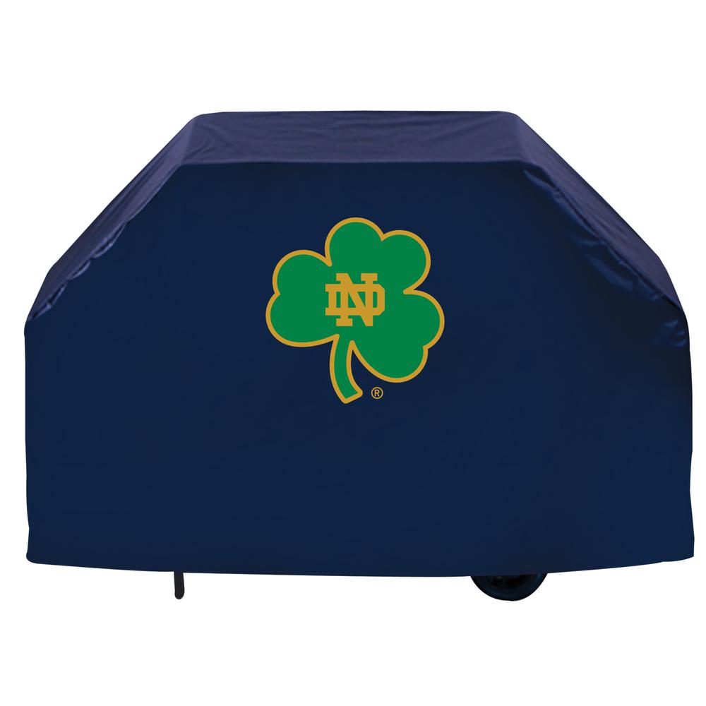 72" Notre Dame (Shamrock) Grill Cover by Covers by HBS. Picture 1