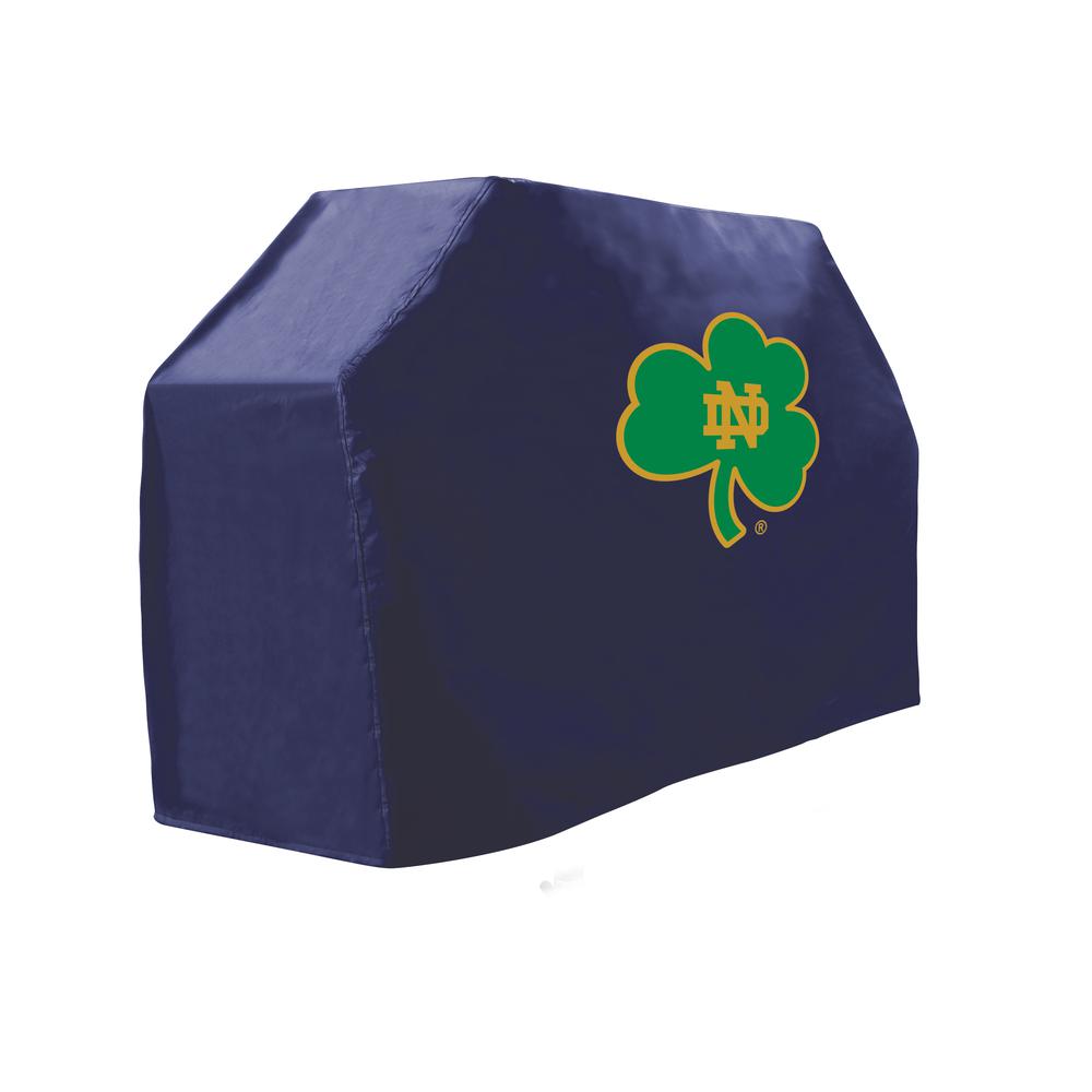 72" Notre Dame (Shamrock) Grill Cover by Covers by HBS. Picture 2
