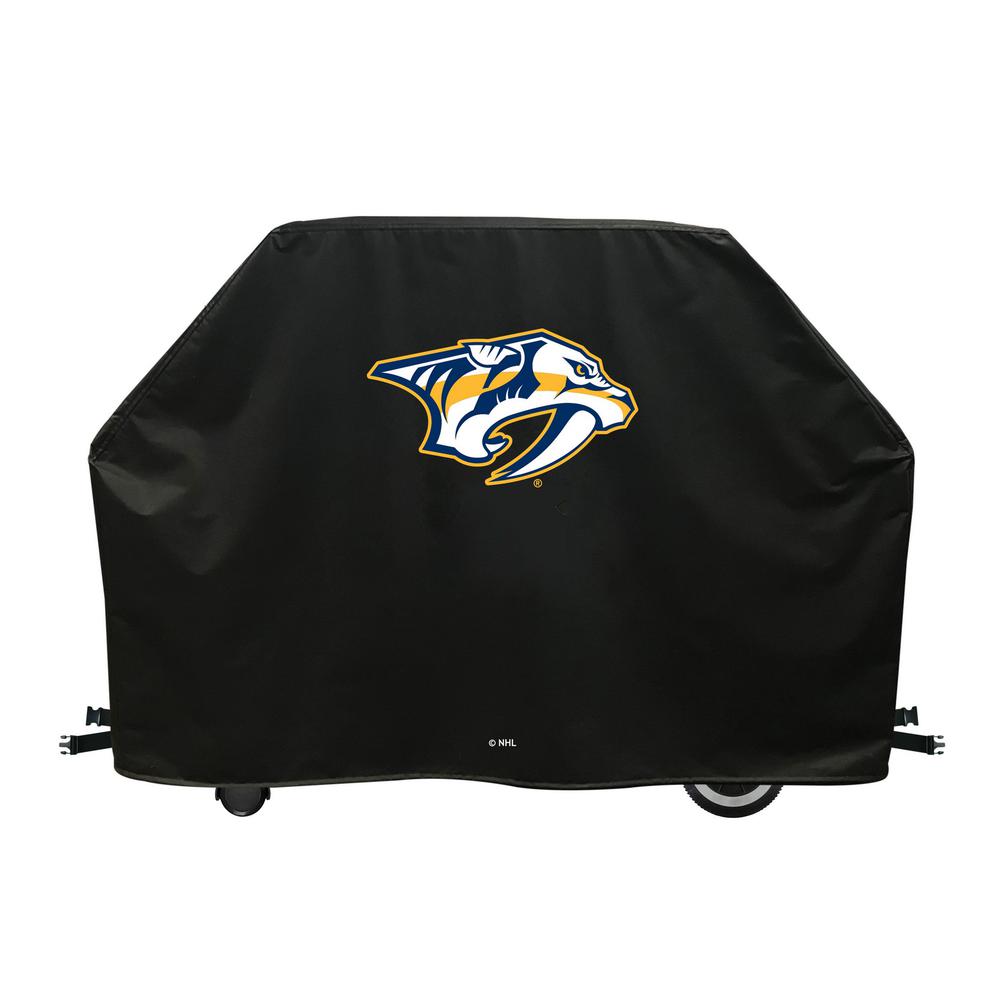 72" Nashville Predators Grill Cover by Covers by HBS. Picture 1