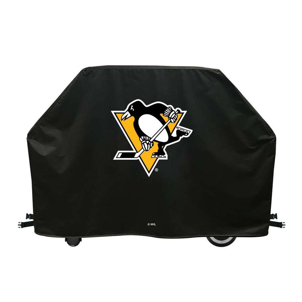 72" Pittsburgh Penguins Grill Cover by Covers by HBS. Picture 1