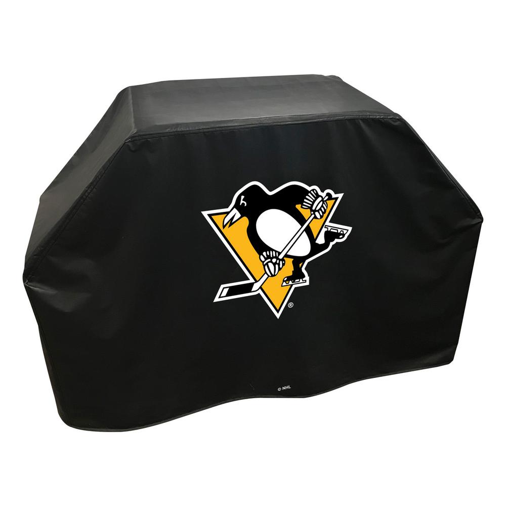 72" Pittsburgh Penguins Grill Cover by Covers by HBS. Picture 2
