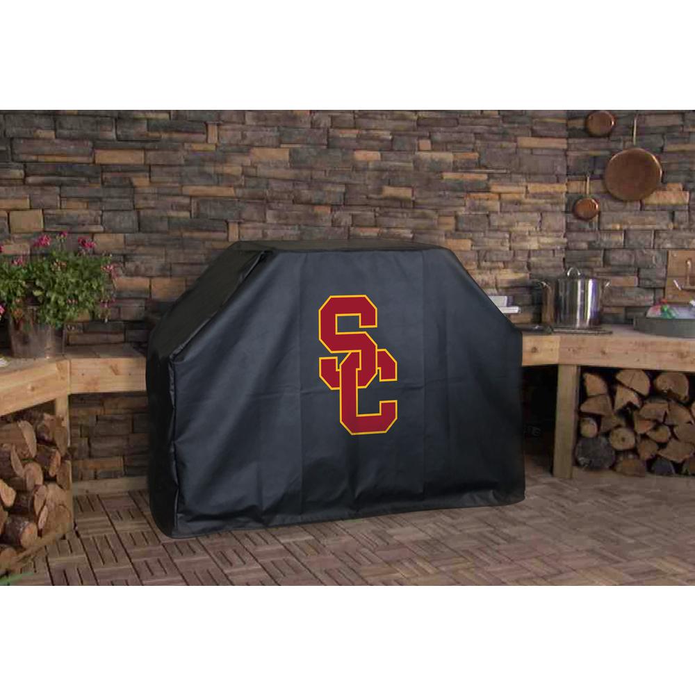 72" USC Trojans Grill Cover by Covers by HBS. Picture 3
