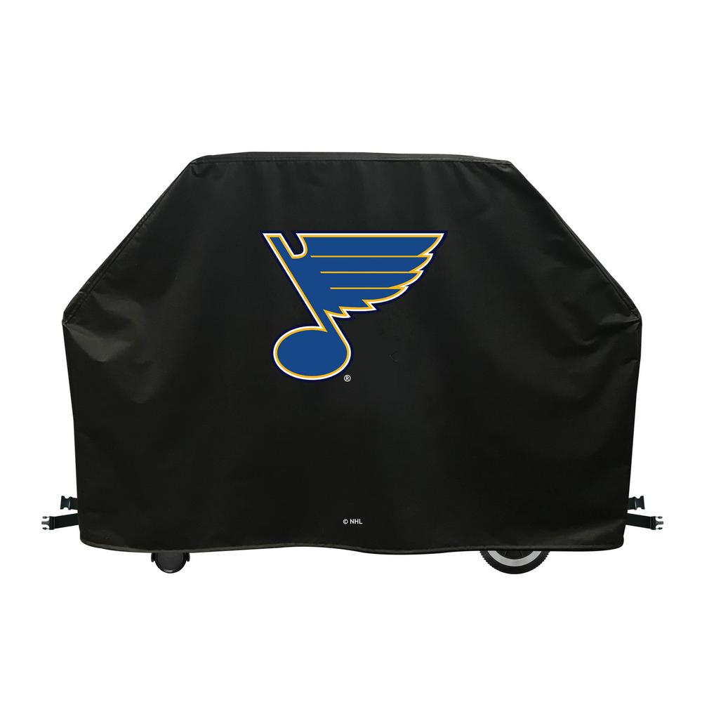 72" St Louis Blues Grill Cover by Covers by HBS. Picture 1
